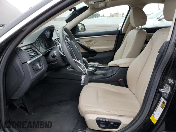 2015 BMW 4 Series 428i with VIN WBA4A5C59FGK15506, listed as a Copart auction lot 54249435 with 27,883 mi miles and Salvage title. Bid and sale history available at DreamBid. Image 7.