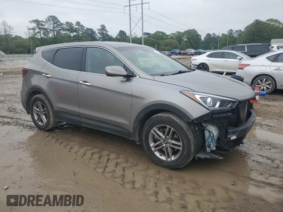 2017 Hyundai Santa Fe 2.4L z VIN 5NMZT3LBXHH038022, wystawiony jako Copart lot #51060545 z przebiegiem 63 790 mil mil oraz Szkoda całkowita • Salvage title. Historia ofert i sprzedaży dostępna na DreamBid. Obrazek 4.