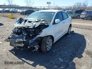 2022 Kia Rio LX with VIN 3KPA24AD0NE438118, listed as a IAAI auction lot 41790463 with 37,025 mi miles. Bid and sale history available at carsss.com. Image 18.