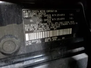 2022 Toyota Venza LE with VIN JTEAAAAHXNJ087995, listed as a Copart auction lot 52074314 with 55,892 mi miles and Salvage Title. Bid and sale history available at carsss.com. Image 14.
