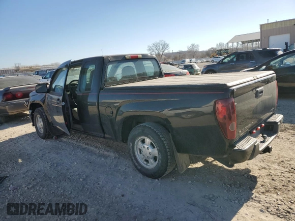 2008 Chevrolet Colorado LS with VIN 1GCCS199288133001, listed as a Copart auction lot 83343624 with 0 mi miles and Salvage Title. Bid and sale history available at carsss.com. Image 2.