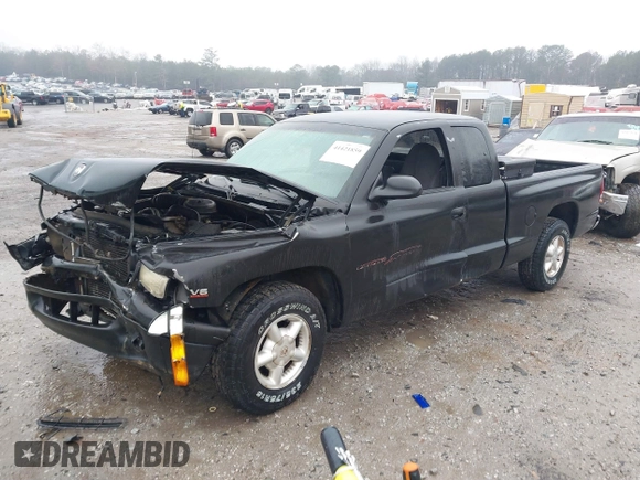 1997 Dodge Dakota with VIN 1B7GL23X2VS209651, listed as a IAAI auction lot 41421859 with 246,016 mi miles. Bid and sale history available at carsss.com. Image 2.