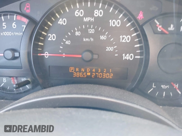 2004 Nissan Titan LE with VIN 1N6AA07A24N512509, listed as a IAAI auction lot 41075523 with 270,302 mi miles and . Bid and sale history available at DreamBid. Image 7.