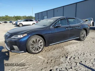 2021 Lexus LS with VIN JTHD51FFXM5014872, listed as a Copart auction lot 74589874 with 20,701 mi miles and Non Repairable. Bid and sale history available at carsss.com. Image 1.