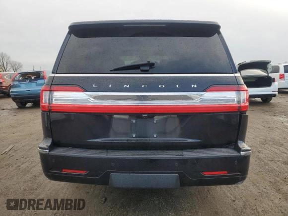 2019 Lincoln Navigator Reserve with VIN 5LMJJ3LT4KEL10417, listed as a Copart auction lot 81532284 with 140,395 mi miles and Salvage title. Bid and sale history available at DreamBid. Image 6.