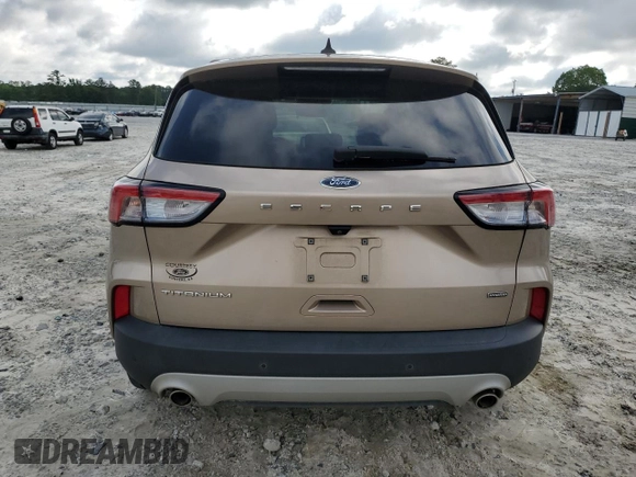 2020 Ford Escape Titanium Hybrid with VIN 1FMCU0DZ0LUC18460, listed as a Copart auction lot 57671085 with 97,587 mi miles and Salvage title. Bid and sale history available at DreamBid. Image 6.