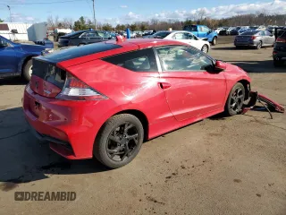 2016 Honda CR-Z LX with VIN JHMZF1D47GS000356, listed as a Copart auction lot 47893115 with 157,432 mi miles and Salvage Title. Bid and sale history available at carsss.com. Image 3.
