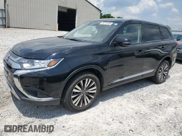 2020 Mitsubishi Outlander ES with VIN JA4AZ3A34LZ044324, listed as a Copart auction lot 58715165 with 89,424 mi miles and Salvage title. Bid and sale history available at DreamBid. Image 1.