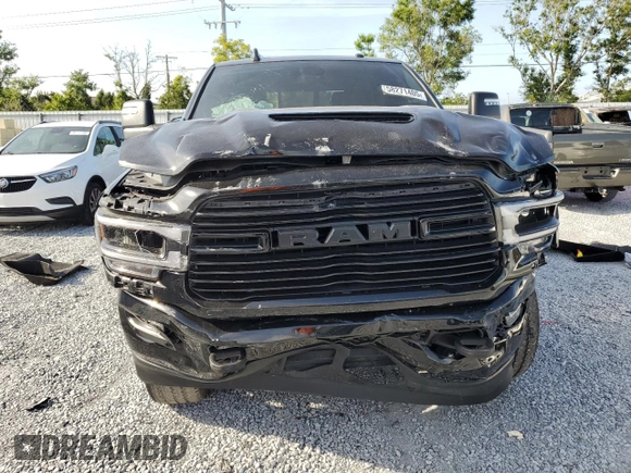 2024 Ram 2500 Laramie with VIN 3C6UR5FL7RG203778, listed as a Copart auction lot 58271405 with 32,057 mi miles and Salvage title. Bid and sale history available at DreamBid. Image 5.