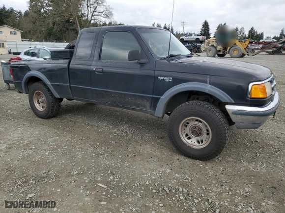 1994 Ford Ranger Splash with VIN 1FTCR15X6RPB73427, listed as a Copart auction lot 45569445 with 170,756 mi miles and Salvage Title. Bid and sale history available at carsss.com. Image 4.