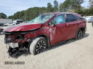 2021 Lexus RX 350L with VIN JTJHZKFA8M2031251, listed as a Copart auction lot 54130335 with 46,268 mi miles and Non repairable. Bid and sale history available at DreamBid. Image 1.