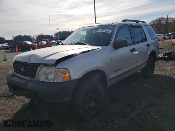 2005 Ford Explorer XLS z VIN 1FMZU72E85UB83687, wystawiony jako Copart lot #78074214 z przebiegiem 115 542 mil mil oraz Szkoda całkowita • Salvage title. Historia ofert i sprzedaży dostępna na DreamBid. Obrazek 1.