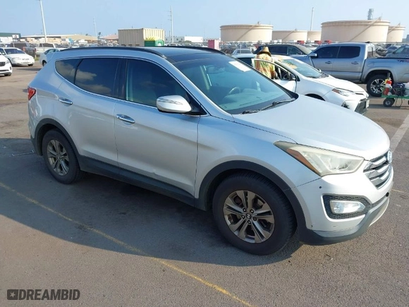 2014 Hyundai Santa Fe Sport with VIN 5XYZUDLB3EG160312, listed as a IAAI auction lot 41581541 with NaN miles. Bid and sale history available at carsss.com. Image 1.