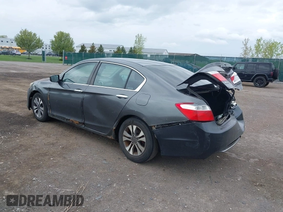 2013 Honda Accord LX z VIN 1HGCR2F33DA005839, wystawiony jako IAAI lot #42255181 z przebiegiem 133 733 mil mil oraz . Historia ofert i sprzedaży dostępna na DreamBid. Obrazek 3.
