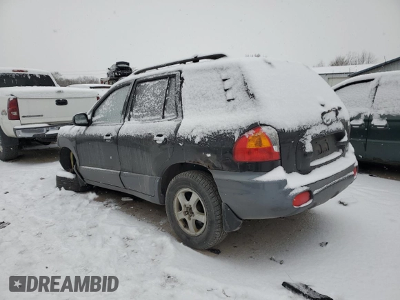 2004 Hyundai Santa Fe GLS with VIN KM8SC73E94U780607, listed as a Copart auction lot 84729644 with 0 mi miles and Salvage Title. Bid and sale history available at carsss.com. Image 2.
