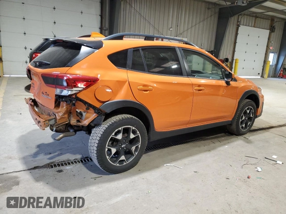 2020 Subaru Crosstrek Premium with VIN JF2GTAPC8LH214883, listed as a Copart auction lot 53796605 with 47,257 mi miles and Salvage Title. Bid and sale history available at carsss.com. Image 3.