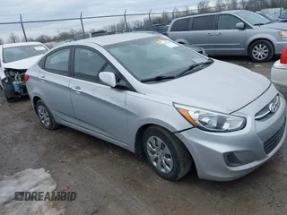 2016 Hyundai Accent SE with VIN KMHCT4AE1GU053634, listed as a IAAI auction lot 41427381 with 130,963 mi miles. Bid and sale history available at carsss.com. Image 1.
