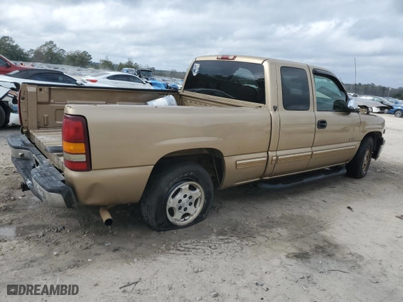 2000 Chevrolet Silverado 1500 LS with VIN 2GCEC19T8Y1274739, listed as a Copart auction lot 88665185 with 0 mi miles and Non Repairable. Bid and sale history available at carsss.com. Image 3.