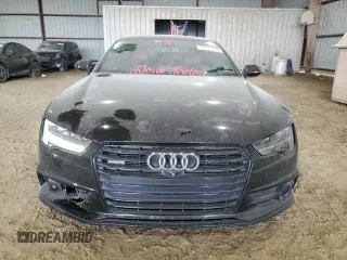 2017 Audi A7 Prestige with VIN WAU22AFC6HN129804, listed as a Copart auction lot 52373524 with 96,953 mi miles and Salvage Title. Bid and sale history available at carsss.com. Image 5.