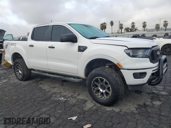 2019 Ford Ranger XL with VIN 1FTER4EH4KLB08642, listed as a Copart auction lot 81833334 with 78,477 mi miles and Salvage Title. Bid and sale history available at carsss.com. Image 4.
