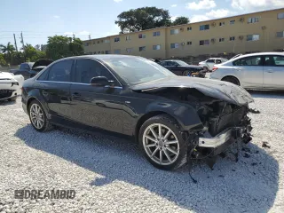 2016 Audi A4 Premium with VIN WAUAFAFL4GN001267, listed as a Copart auction lot 48709495 with 79,493 mi miles and Salvage Title. Bid and sale history available at carsss.com. Image 4.