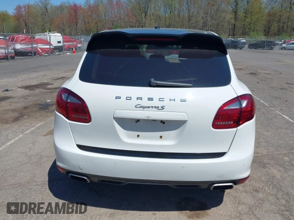 2013 Porsche Cayenne S with VIN WP1AB2A24DLA84837, listed as a IAAI auction lot 42130889 with 202,857 mi miles and . Bid and sale history available at DreamBid. Image 16.