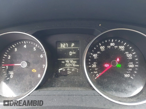 2015 Volkswagen Jetta Sedan 1.8T SE w/Connectivity with VIN 3VWD07AJ9FM329266, listed as a IAAI auction lot 41608542 with 150,476 mi miles. Bid and sale history available at carsss.com. Image 7.