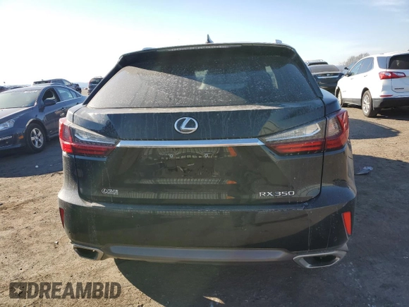 2018 Lexus RX with VIN JTJBZMCAXJ2037876, listed as a Copart auction lot 73095282 with 23,050 mi miles. Bid and sale history available at carsss.com. Image 6.