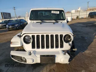 2022 Jeep Gladiator Overland with VIN 1C6HJTFG1NL122157, listed as a Copart auction lot 85239324 with 62,396 mi miles and Salvage title. Bid and sale history available at DreamBid. Image 5.