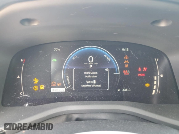 2025 Toyota Camry LE with VIN 4T1DAACK6SU537173, listed as a Copart auction lot 53202015 with 9,999 mi miles and Non Repairable. Bid and sale history available at DreamBid. Image 9.