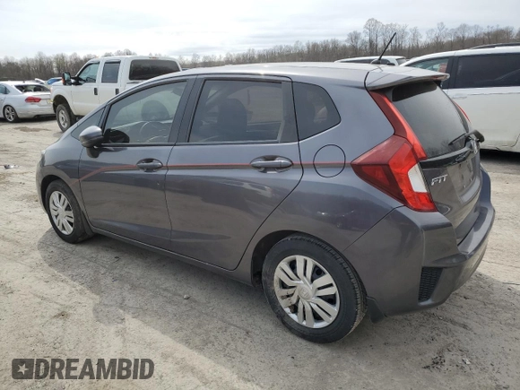 2015 Honda Fit LX with VIN 3HGGK5G56FM749187, listed as a Copart auction lot 52510855 with 122,317 mi miles and Salvage Title. Bid and sale history available at carsss.com. Image 2.