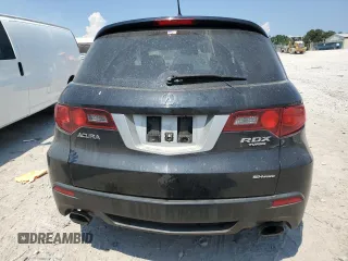 2010 Acura RDX Tech Pkg with VIN 5J8TB1H57AA004301, listed as a Copart auction lot 69863304 with 202,663 mi miles and Salvage Title. Bid and sale history available at carsss.com. Image 6.