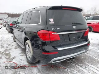 2016 Mercedes-Benz GL with VIN 4JGDF6EE2GA627631, listed as a IAAI auction lot 41706942 with 120,603 mi miles. Bid and sale history available at carsss.com. Image 3.