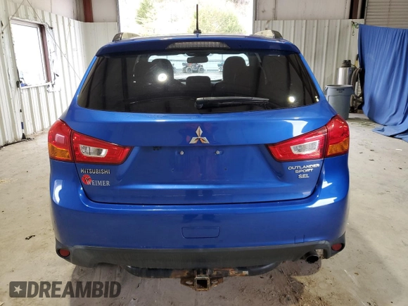 2016 Mitsubishi Outlander SEL with VIN JA4AR4AW2GZ056798, listed as a Copart auction lot 51449865 with 113,467 mi miles and Clean title. Bid and sale history available at DreamBid. Image 6.
