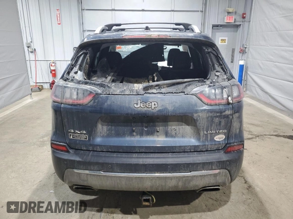 2020 Jeep Cherokee Limited with VIN 1C4PJMDN6LD539261, listed as a Copart auction lot 52587635 with Not provided miles and Salvage title. Bid and sale history available at DreamBid. Image 6.