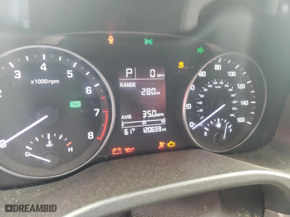 2017 Hyundai Elantra SE with VIN 5NPD84LF5HH086065, listed as a Copart auction lot 50012515 with 120,659 mi miles and Salvage Title. Bid and sale history available at carsss.com. Image 9.