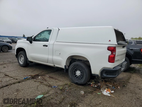 2023 Chevrolet Silverado 1500 Work Truck with VIN 3GCNAAEK0PG365237, listed as a Copart auction lot 53732265 with 184,207 mi miles and Clean Title. Bid and sale history available at DreamBid. Image 2.