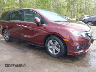 2018 Honda Odyssey EX with VIN 5FNRL6H56JB015557, listed as a IAAI auction lot 42112667 with Not provided miles and . Bid and sale history available at DreamBid. Image 1.
