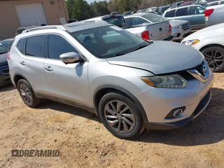 2016 Nissan Rogue SV with VIN 5N1AT2MV9GC745296, listed as a IAAI auction lot 41913694 with 145,192 mi miles and . Bid and sale history available at DreamBid. Image 1.