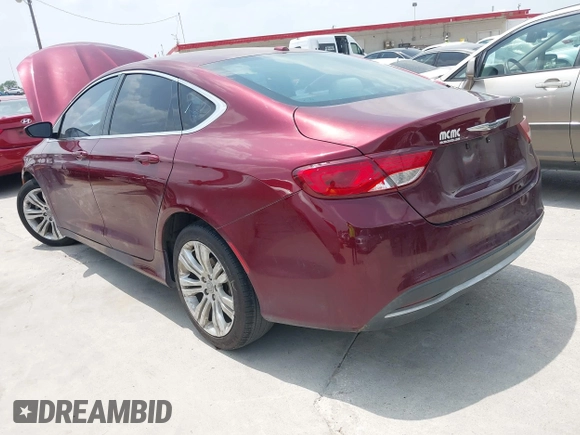 2015 Chrysler 200 Limited z VIN 1C3CCCAB8FN555591, wystawiony jako IAAI lot #42277127 z przebiegiem 145 745 mil mil oraz . Historia ofert i sprzedaży dostępna na DreamBid. Obrazek 3.