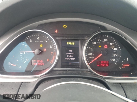 2009 Audi Q7 with VIN WA1AY74L39D018017, listed as a Copart auction lot 51381695 with 143,412 mi miles and Clean Title. Bid and sale history available at carsss.com. Image 9.