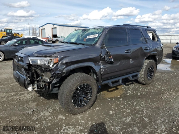 2023 Toyota 4Runner TRD Off Road Premium with VIN JTERU5JR7P6125764, listed as a Copart auction lot 50217385 with 36,079 mi miles and Salvage Title. Bid and sale history available at carsss.com. Image 1.