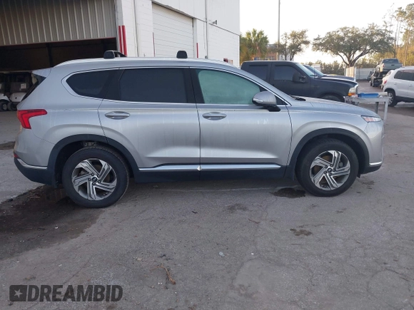 2021 Hyundai Santa Fe SEL with VIN 5NMS34AJ3MH361677, listed as a IAAI auction lot 40639858 with 44,277 mi miles. Bid and sale history available at carsss.com. Image 13.