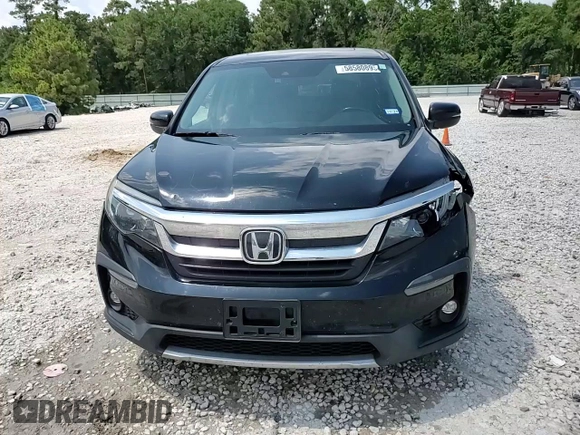 2019 Honda Pilot EX-L with VIN 5FNYF5H59KB044310, listed as a Copart auction lot 58580895 with 210,131 mi miles and Salvage title. Bid and sale history available at DreamBid. Image 14.