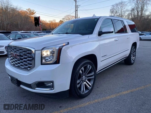 2020 GMC Yukon XL Denali with VIN 1GKS2HKJ6LR272614, listed as a Copart auction lot 48620095 with 107,217 mi miles and Clean Title. Bid and sale history available at carsss.com. Image 2.