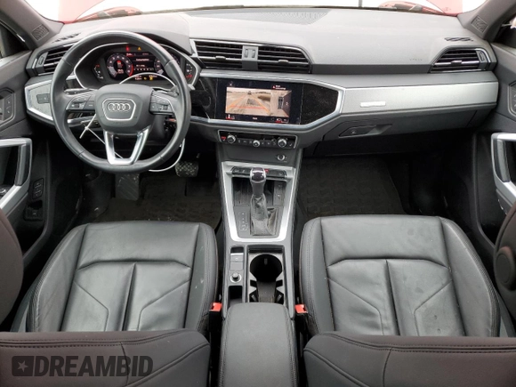 2022 Audi Q3 S line Premium Plus with VIN WA1EECF32N1147622, listed as a Copart auction lot 42111635 with 19,997 mi miles and Salvage Title. Bid and sale history available at carsss.com. Image 8.