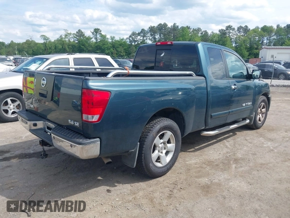 2007 Nissan Titan LE with VIN 1N6BA06A57N200128, listed as a IAAI auction lot 42223329 with 200,066 mi miles and . Bid and sale history available at DreamBid. Image 4.