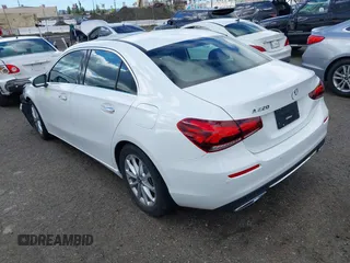 2021 Mercedes-Benz A 220 with VIN W1K3G4EBXMJ268649, listed as a IAAI auction lot 41735225 with 19,056 mi miles and . Bid and sale history available at DreamBid. Image 3.