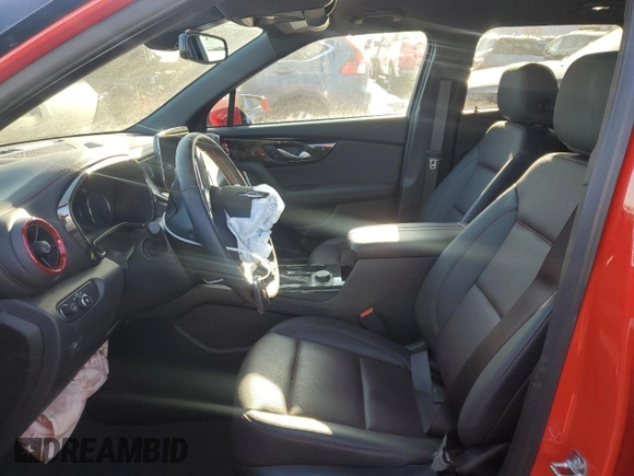 2024 Chevrolet Blazer RS with VIN 3GNKBKRS2RS125968, listed as a Copart auction lot 88042545 with 4,584 mi miles and Salvage title. Bid and sale history available at DreamBid. Image 7.