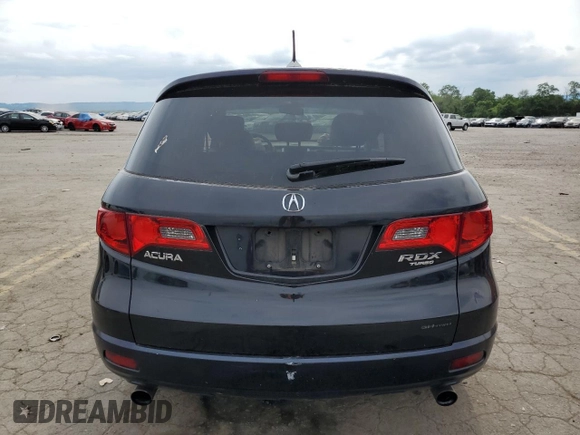 2007 Acura RDX with VIN 5J8TB18207A021570, listed as a Copart auction lot 57716394 with 240,010 mi miles and Salvage Title. Bid and sale history available at carsss.com. Image 6.